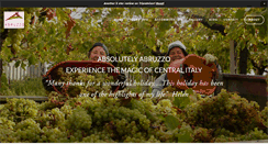 Desktop Screenshot of absolutelyabruzzotour.com